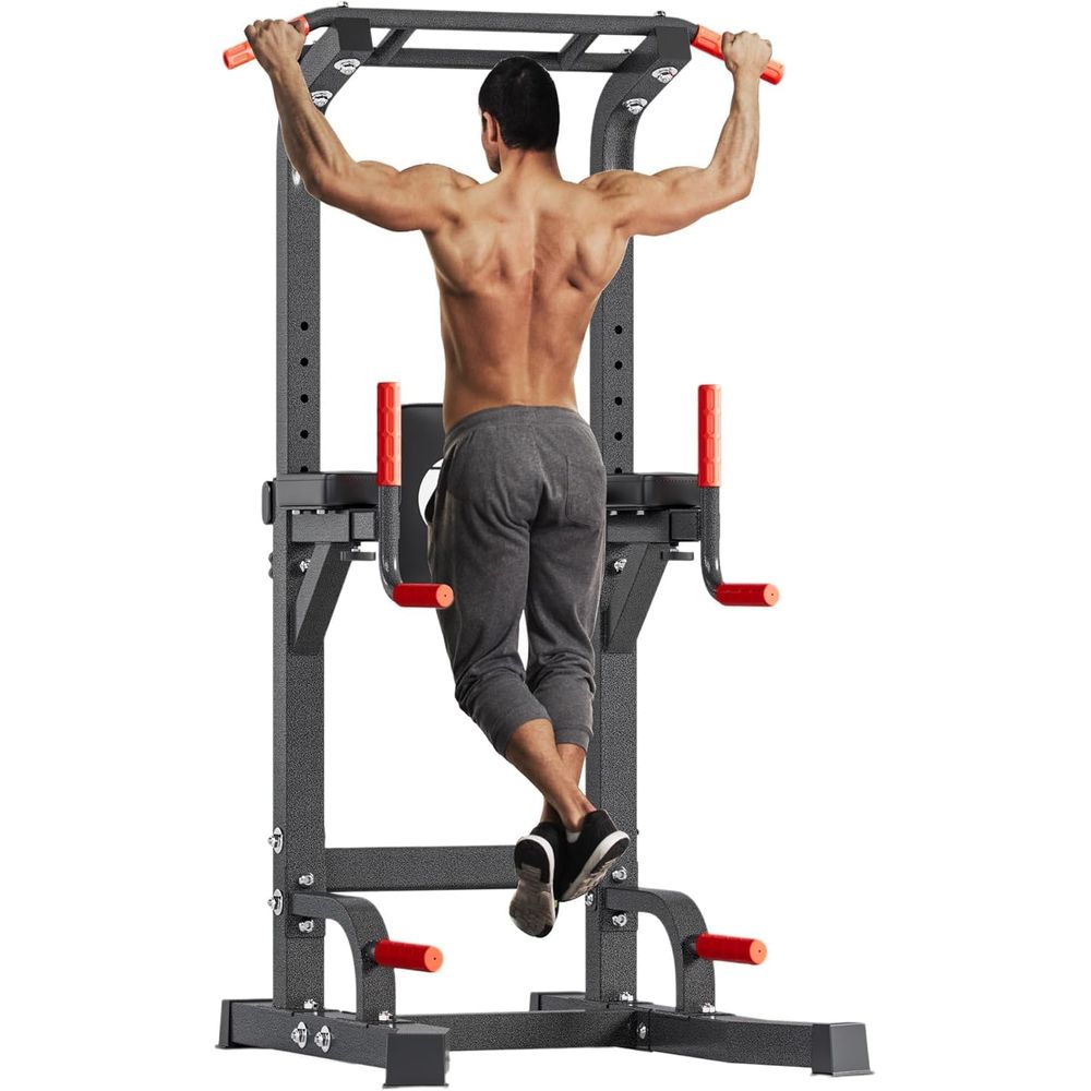 Power Tower Pull Up Bar Dip St - Home Bar And Gym ulasan dan harga