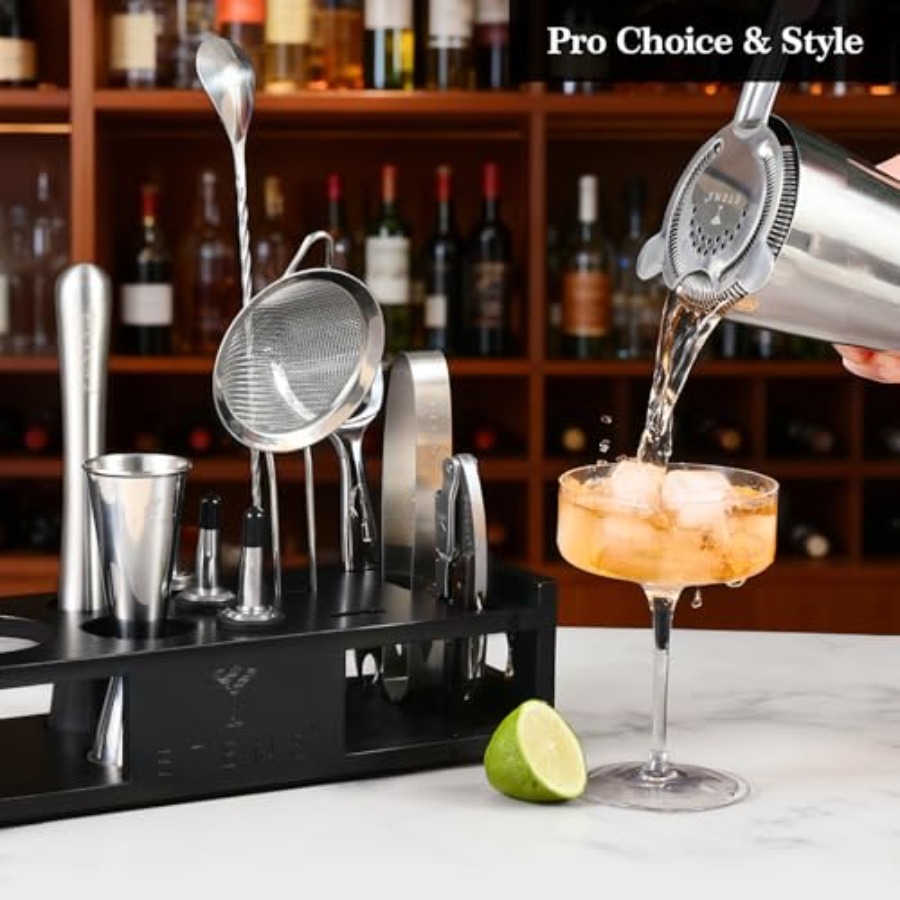 Cocktail Shaker Set Drink Mixe - Boston Shaker Set ulasan dan harga