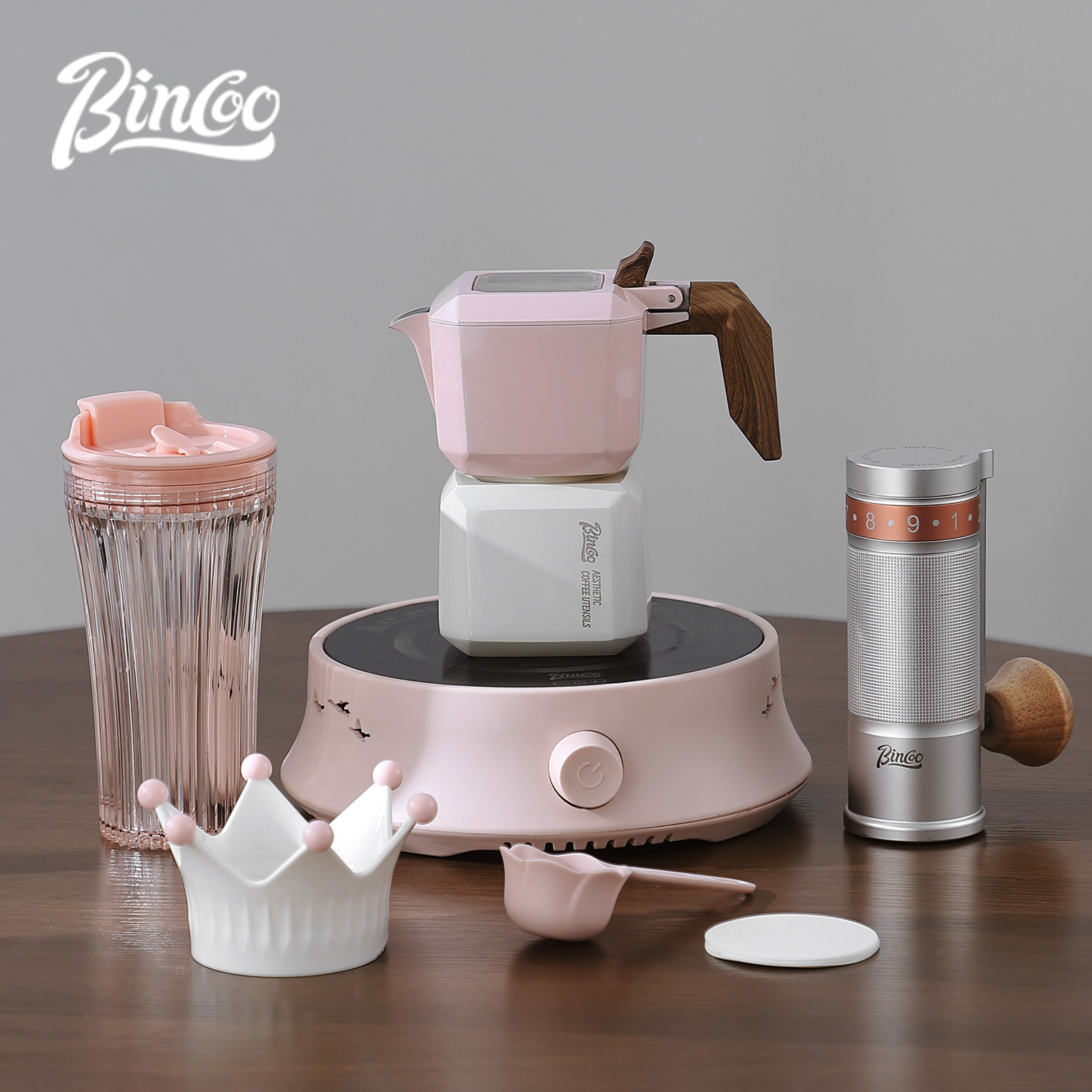 BINCOO Dual Valve Moka Pot Squ - Home Barista ulasan dan harga
