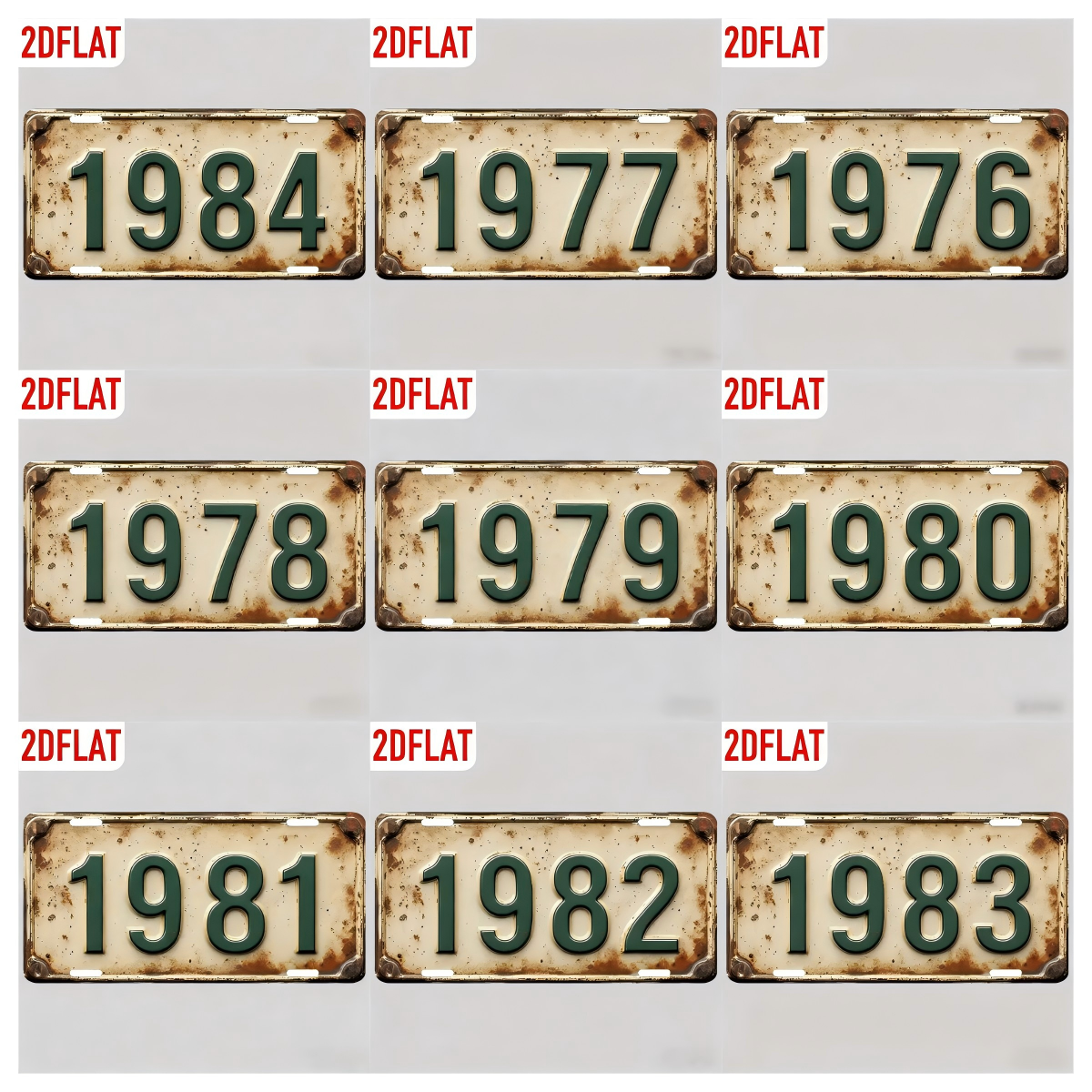 2D Flat Design - Vintage Metal - Home Bar Cafe ulasan dan harga