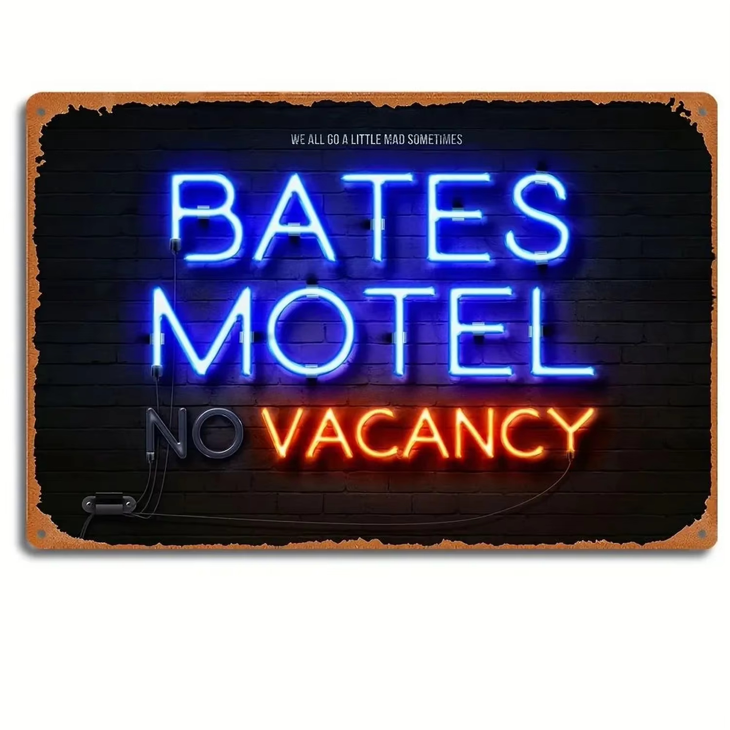 Quotes Plaque Metal Tin Signs  - Home Bar Cafe ulasan dan harga