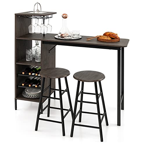 3-Piece Industrial Bar Set: Br - Home Bar And Counter ulasan dan harga