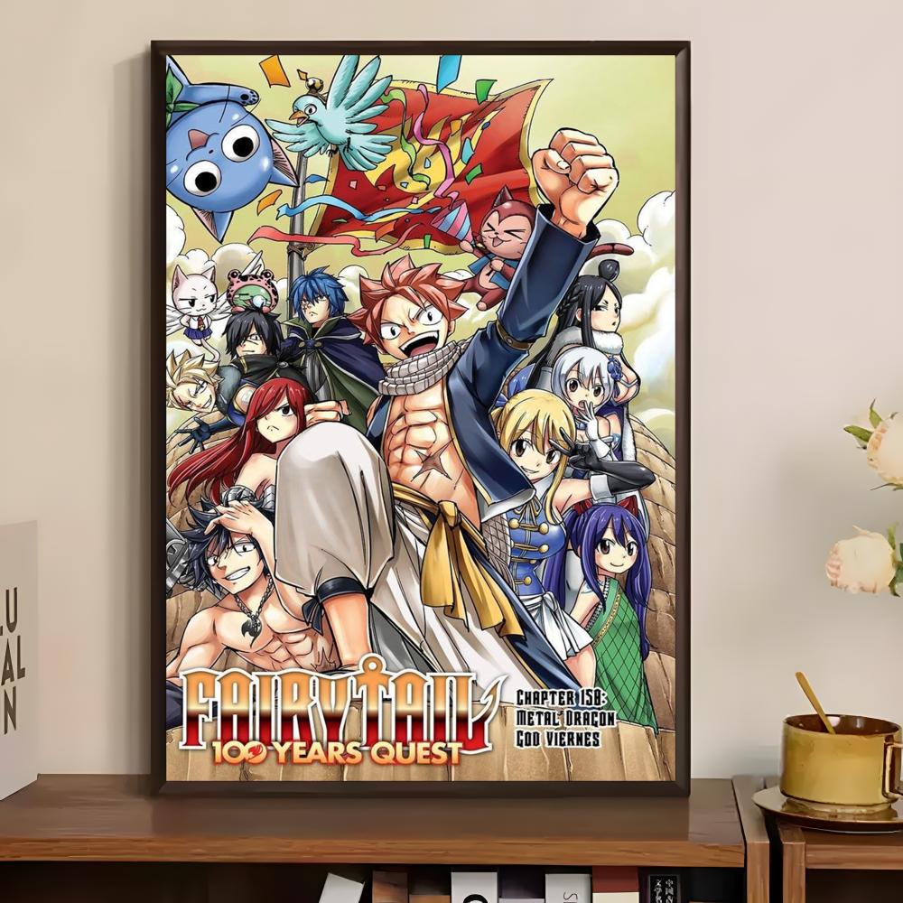 Shonen Fairy Tail Poster Paper - Home Bar And Theater ulasan dan harga